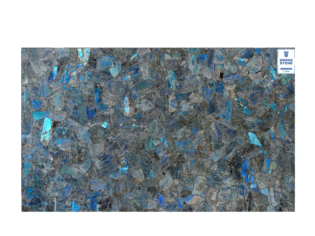 Labradorite, гранит — образец натурального камня