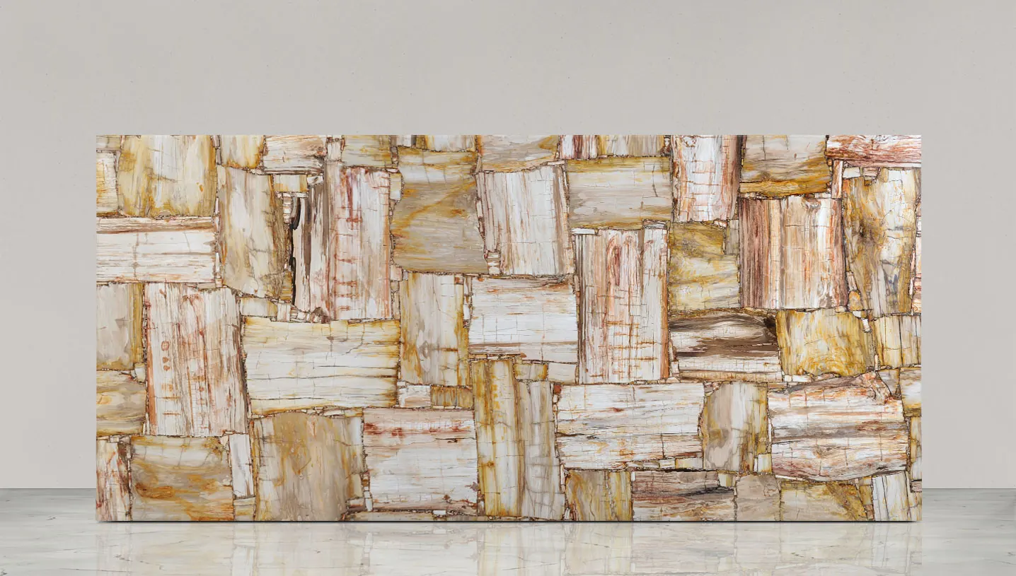 petrified wood ivory retro, полудрагоценные камни — образец натурального камня